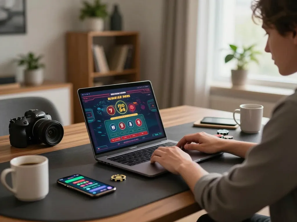 Play at nhà cái BL555 with engaging live dealer games in a cozy home setup.