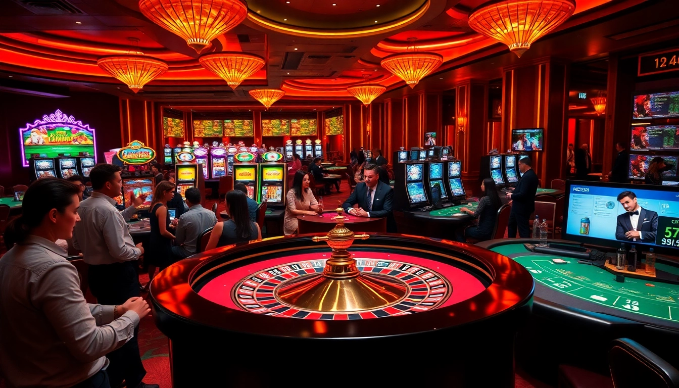 Experience the excitement of raja luck at a luxurious casino with vibrant games and professional dealers.