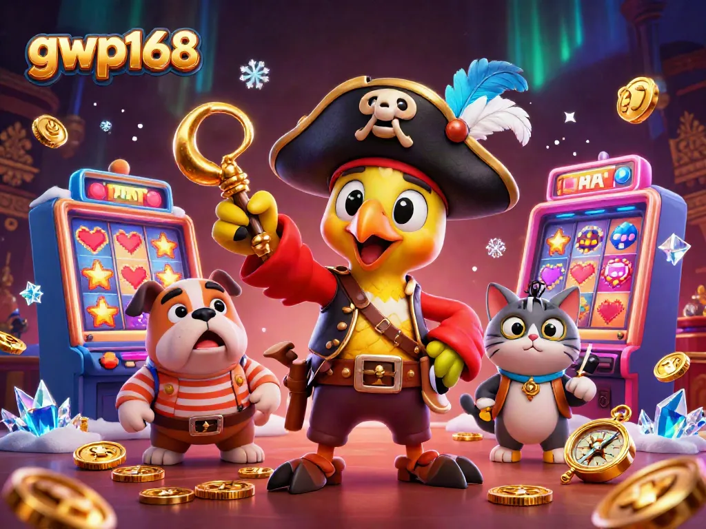 Menangkan jackpot secara maksimal di gwp168 dengan mesin slot imersif dan karakter lucu!