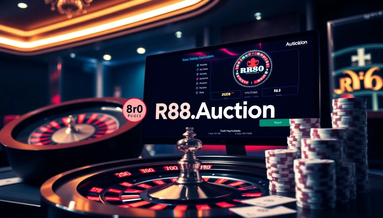 Experience cutting-edge online gambling at https://rr88.auction/ with elegant casino elements and exciting gameplay.