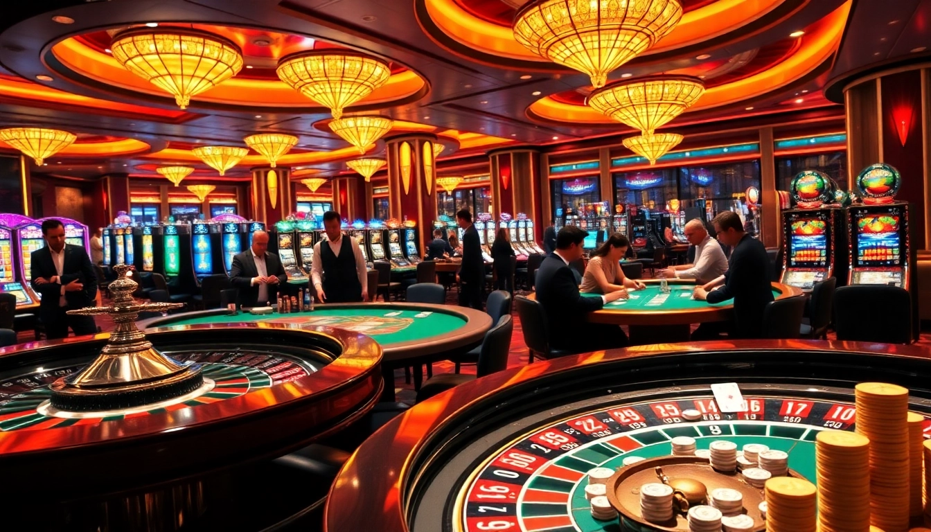 Exciting gambling action at situs 11 with players winning at poker tables and slots.