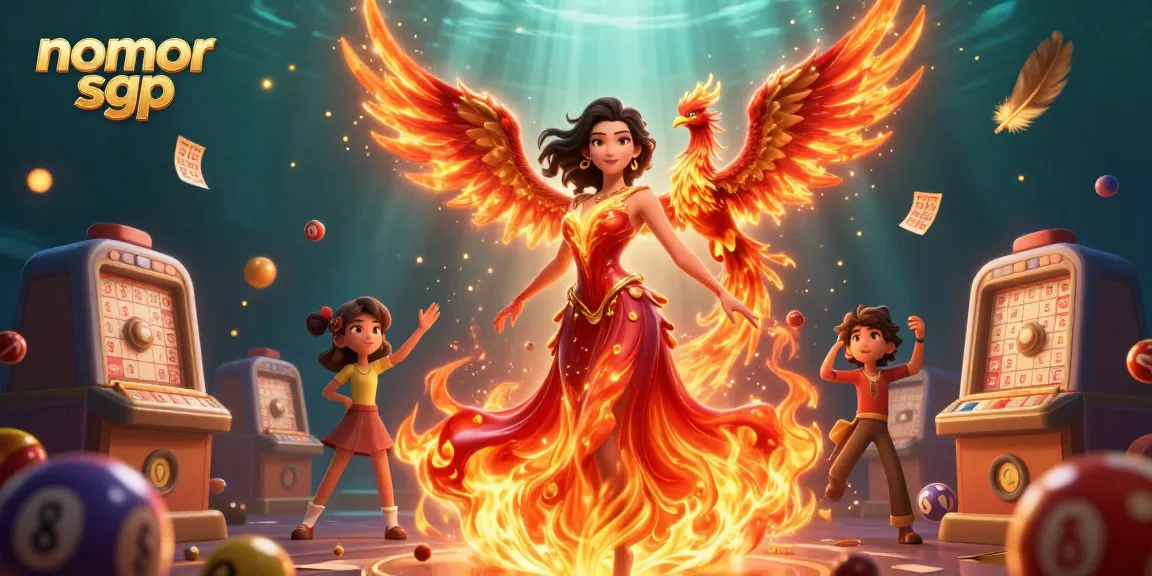 Check out nomor sgp results in a vibrant, colorful lottery scene filled with excitement and winning chances.