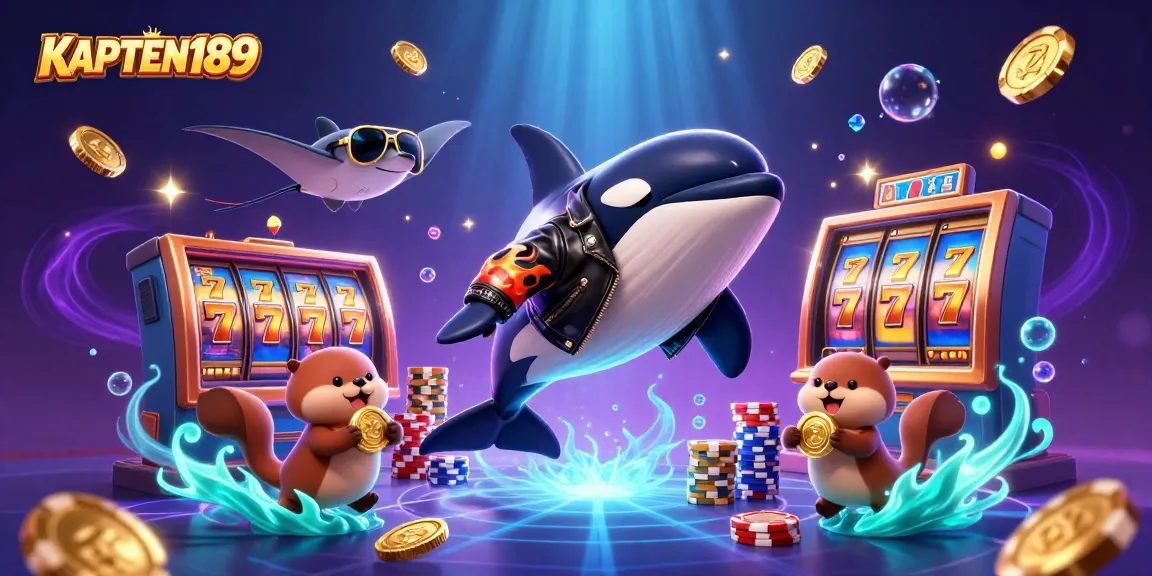 KAPTEN189 mengajak pemain meraih kemenangan di slot online dengan simbol keberuntungan dan koin emas yang melimpah.