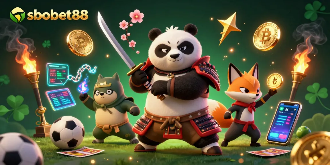 Engage in sbobet88 sports betting with thrilling mascot characters and gaming elements!
