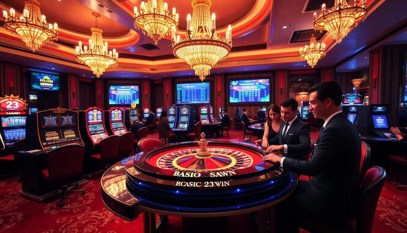 Experience the thrill of gambling at https://23win.cn.com/ with a luxurious casino environment.