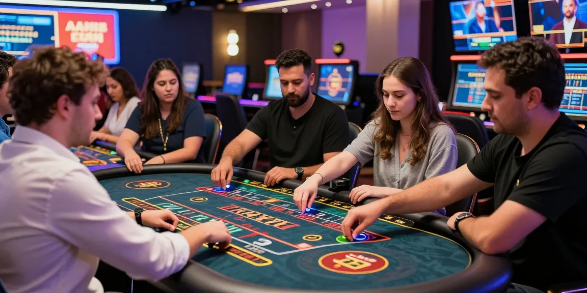Exciting live casino gaming scene featuring players enjoying AA88 COM with dynamic visuals and engaging atmosphere.