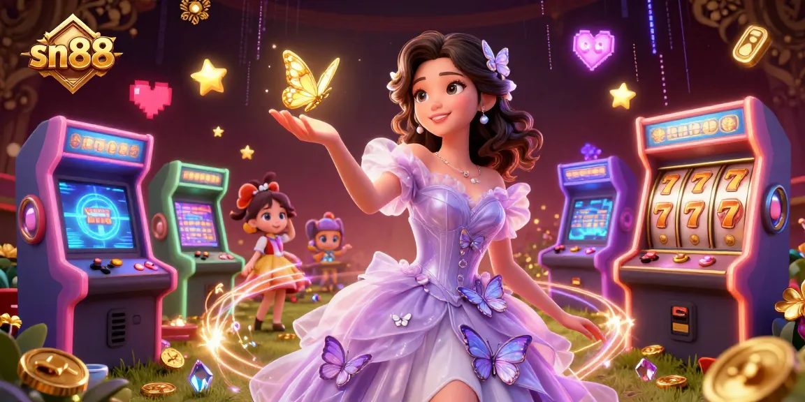 Experience the enchanting sn88 casino world with vivid slots, vibrant characters, and thrilling gaming elements.