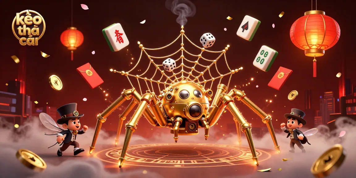 Engage with thrilling kèo nhà cái betting dynamics illustrated in a vibrant casino scene.
