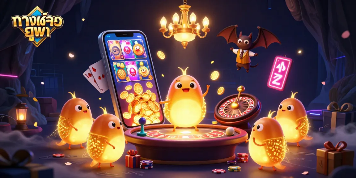 Play exciting games with ทางเข้ายูฟ่า, where glowworms light the casino experience vividly.