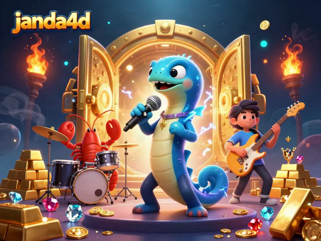 Slot online janda4d terlihat spektakuler dengan elektro belut DJ dan band laut di kasino bawah laut.