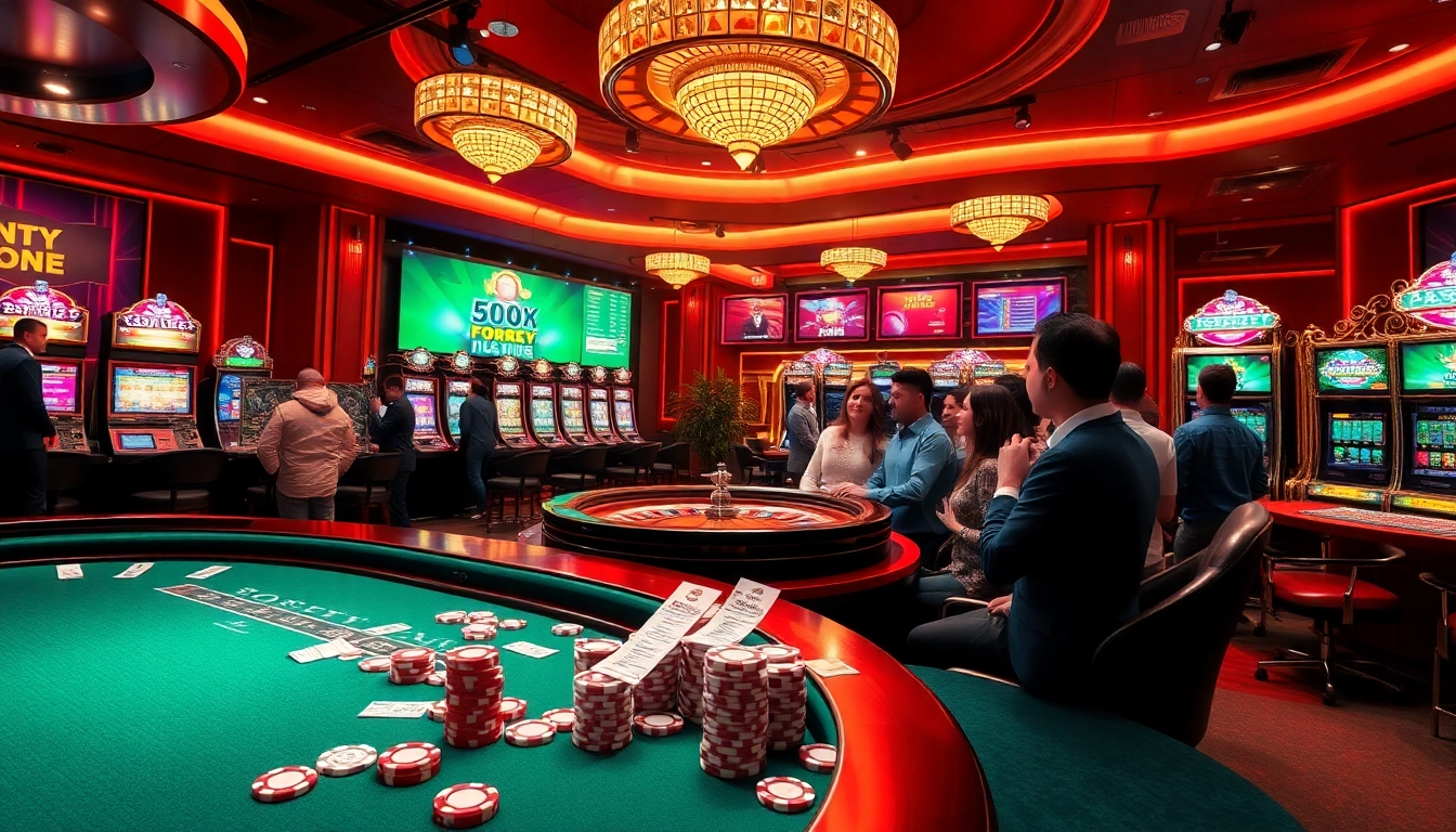 Live draw results for sdy hari ini showcased in a vibrant casino setting with gamblers excitedly tracking their bets.