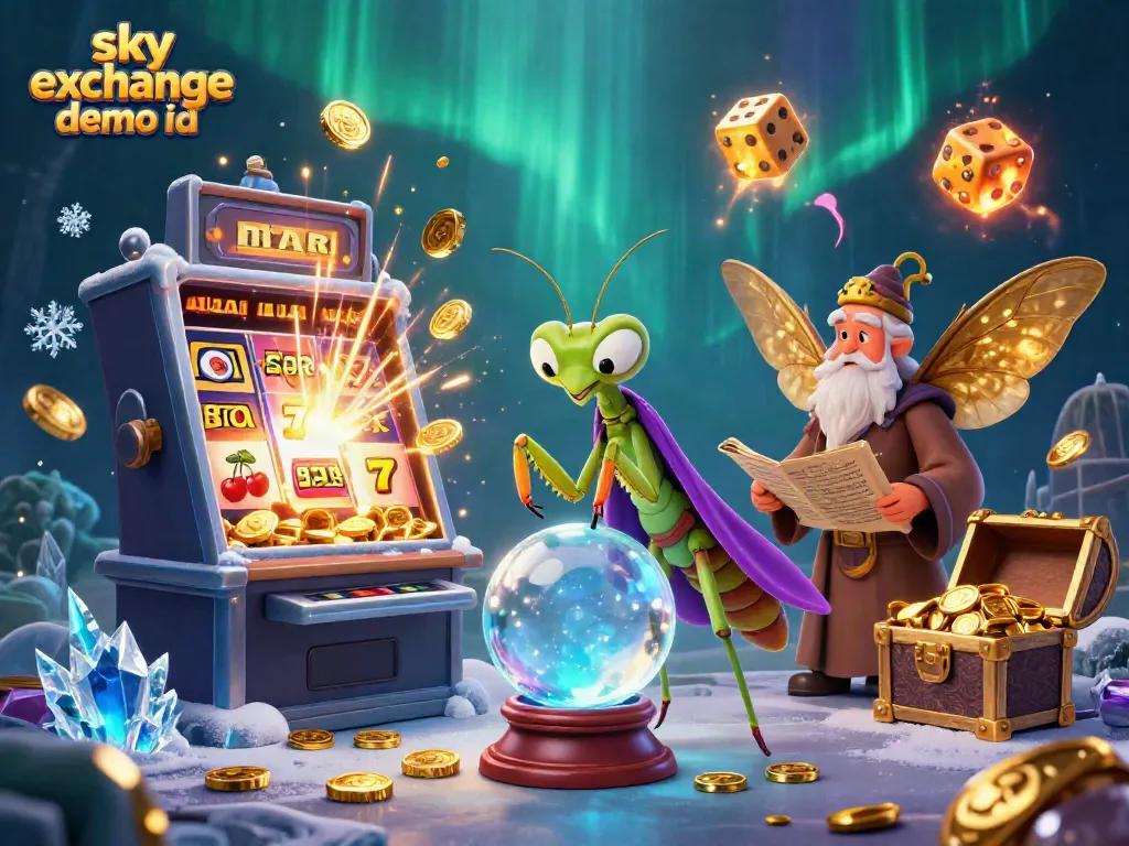 Engage with the sky exchange demo id through an exciting 3D casino scene filled with vibrant illustrations and dynamic gaming elements.