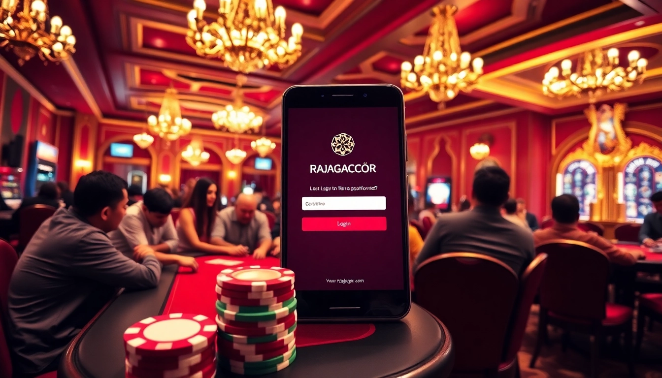 Enhance your RAJAGACOR login experience with vibrant casino action and smartphone gaming.