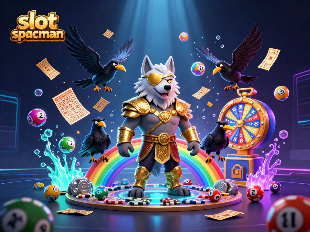 Experience thrilling wins with the slot spaceman game amid vibrant casino elements and luck-enhancing features.