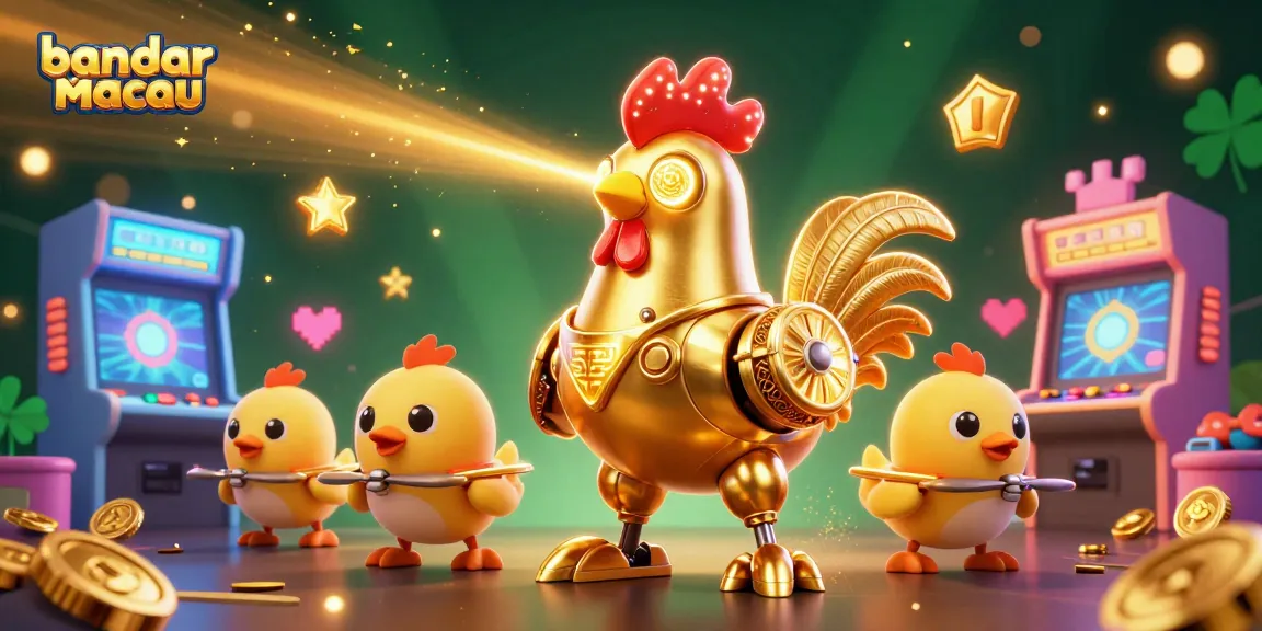 Experience thrilling gameplay at bandar toto macau with vibrant colors and dynamic arcade elements.