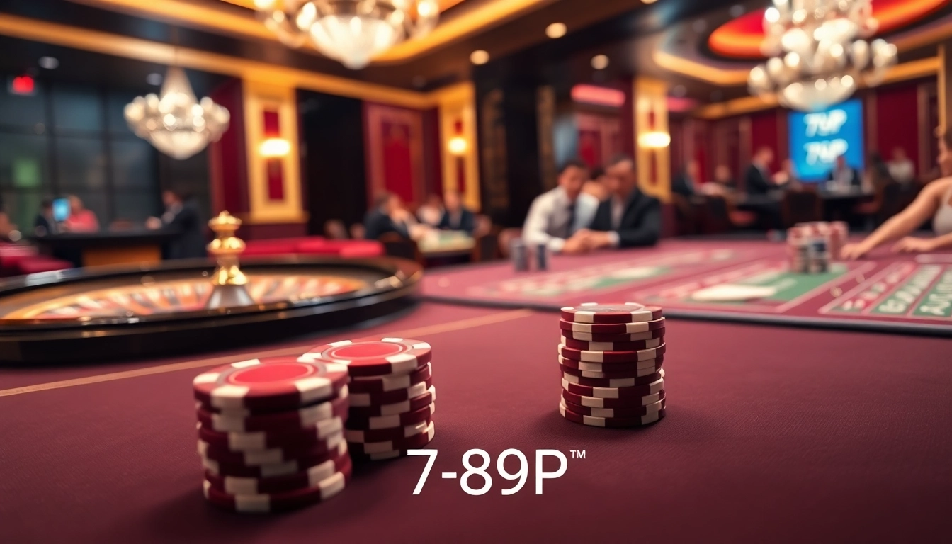 Experience the thrill of 789P with high-stakes poker action in a luxurious casino setting.