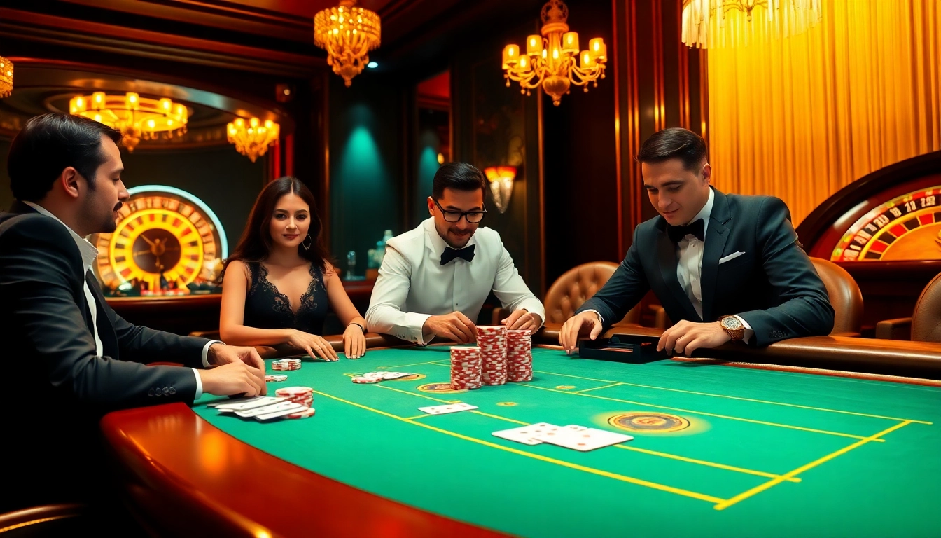 Experience thrilling moments at the casino with high-stakes poker and sophisticated ambiance at https://thabet1.net/.