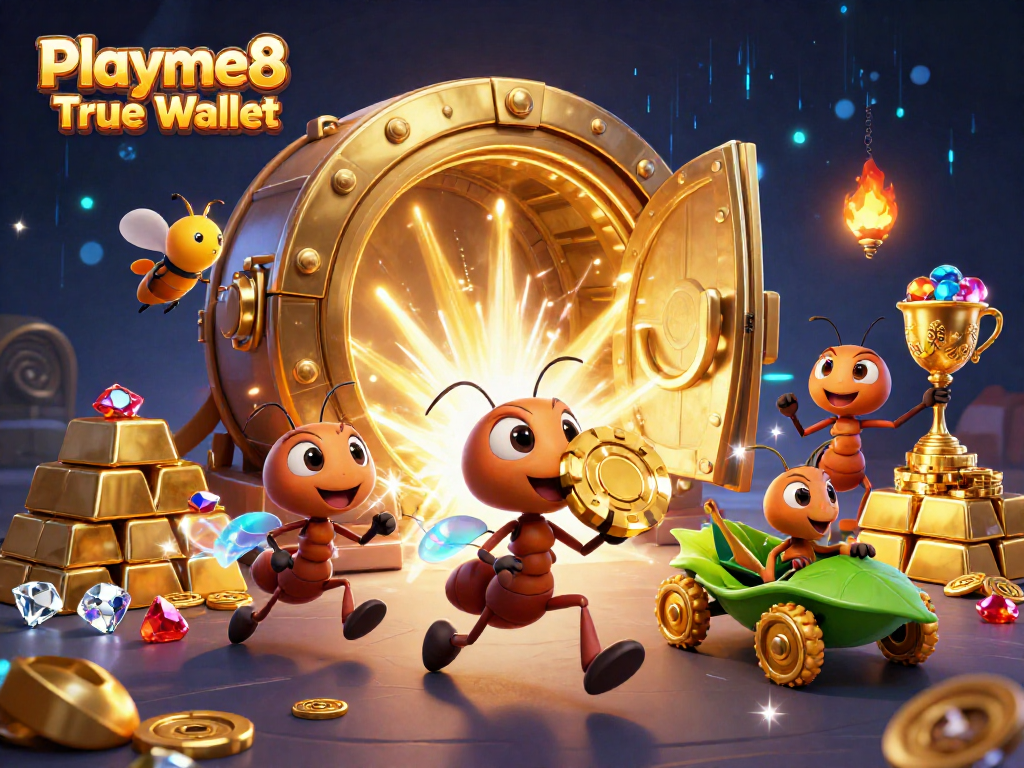 เล่นเกมคาสิโนออนไลน์อย่างมีสไตล์ด้วย Playme8 True Wallet ฝากถอนออโต้ ที่พร้อมมอบความสนุกและความสะดวกสบาย