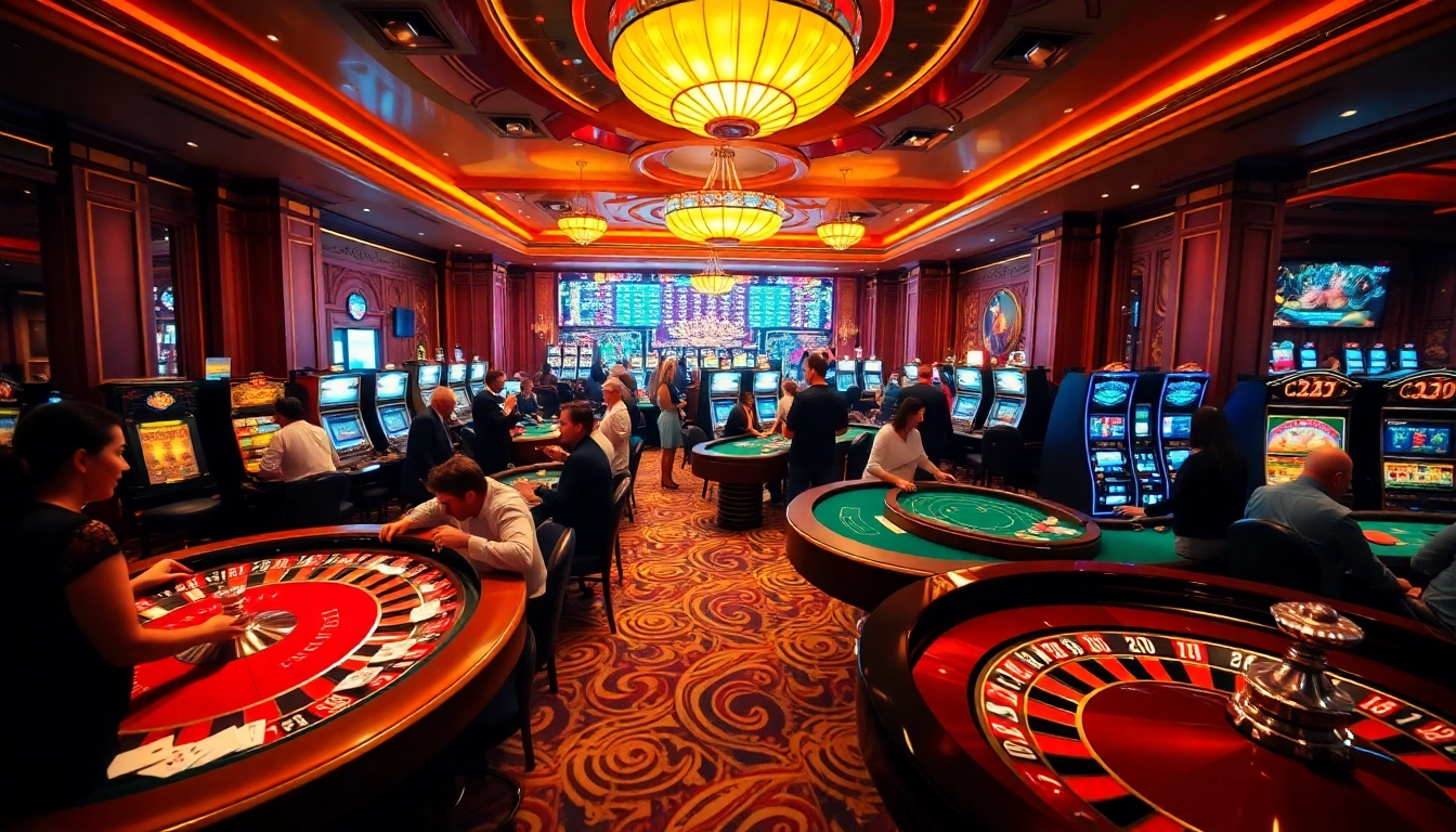 Experience the thrill of gambling at 123b.ing with engaging casino games and vibrant atmosphere.