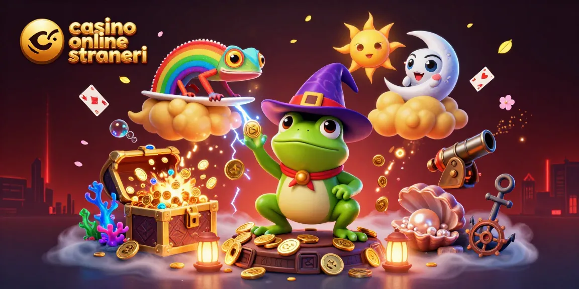 Gioca e vinci ai casino online stranieri con una vivace tempesta di monete e giochi.