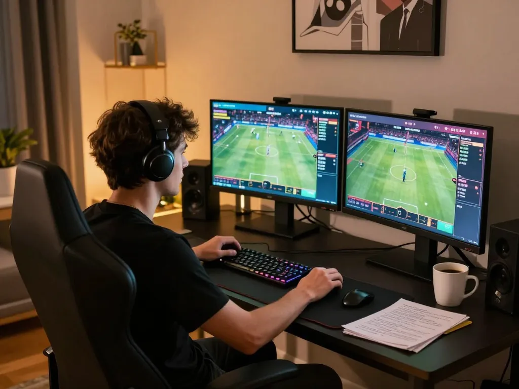 Engaging in kèo nhà cái hôm nay with expert sports betting strategies during an online session