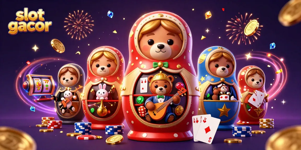 Experience the thrill of slot gacor with vibrant 3D characters revealing jackpots and excitement!