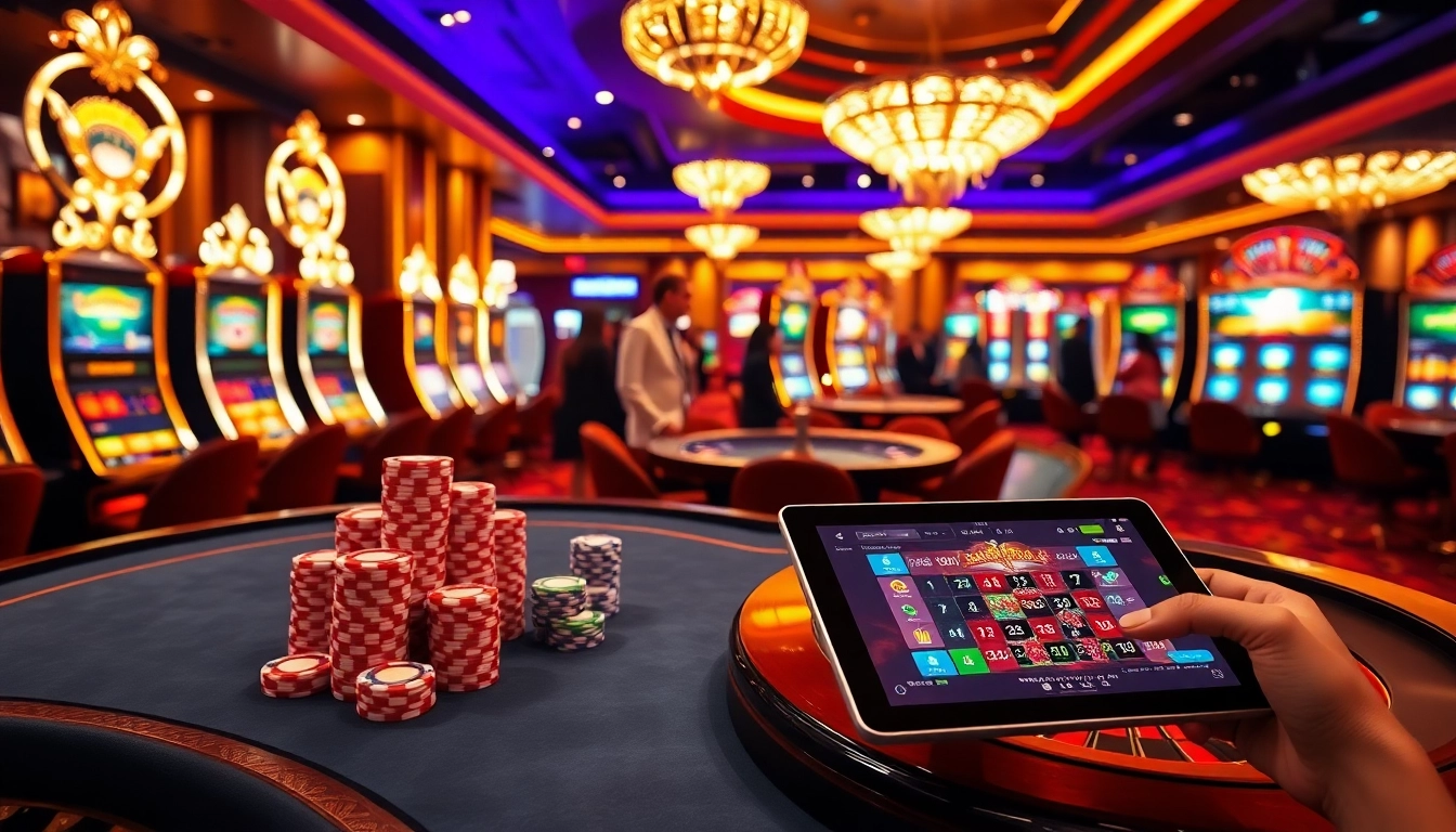 Experience the thrill of gambling at https://jun88site.com/ with vibrant casino tables and engaging online interfaces.