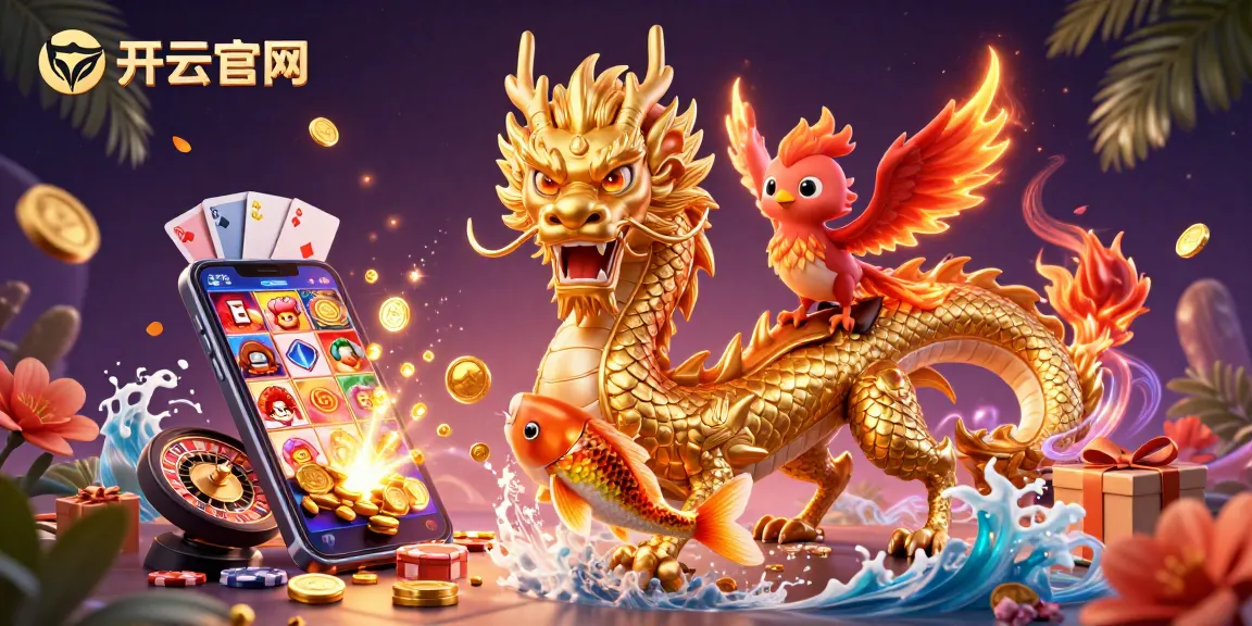 在开云官网体验财神的魅力，金龙与凤凰共舞，彩金翻滚，尽享博彩乐趣。