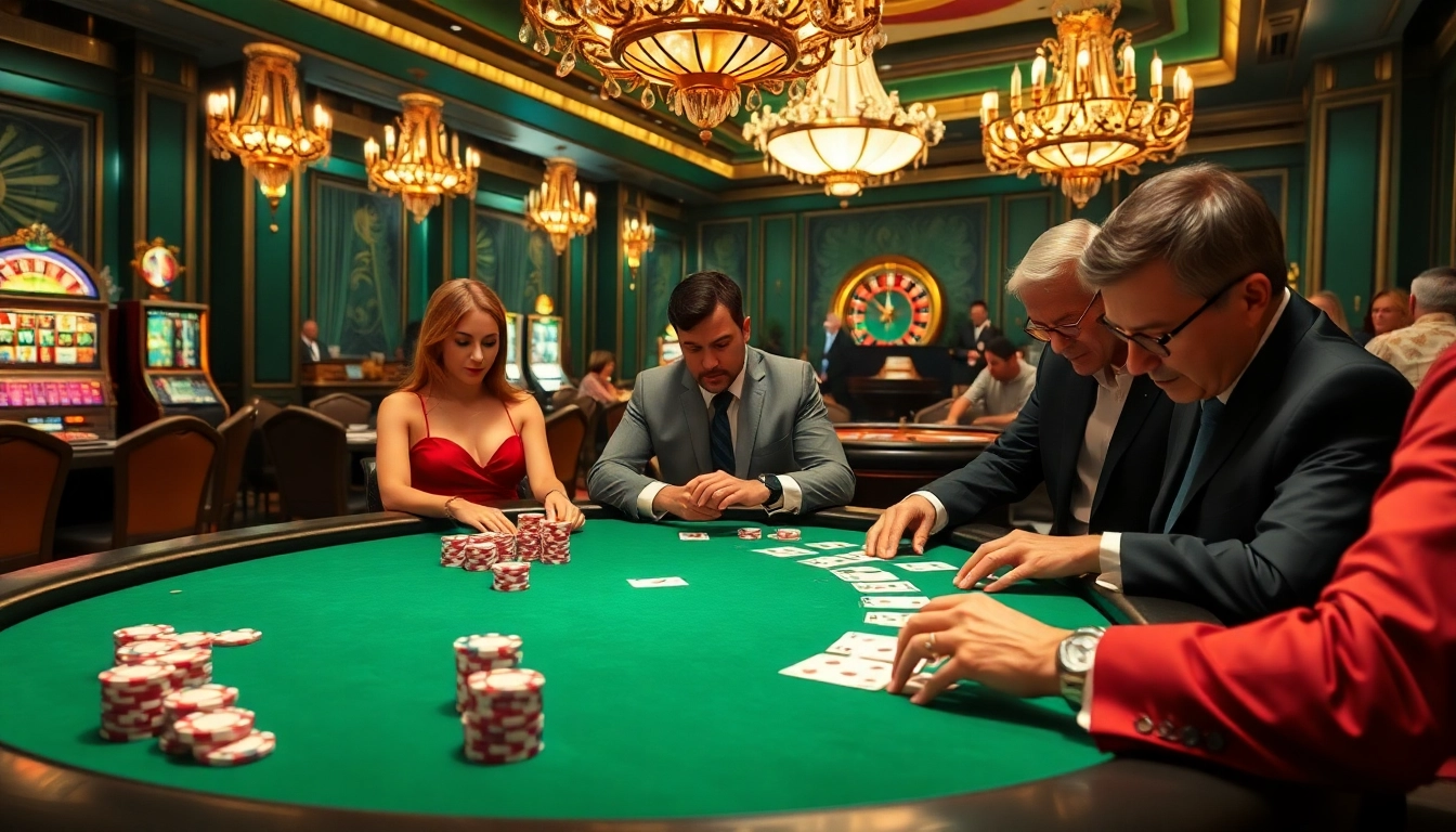 The hidden wiki reveals hidden strategies at a high-stakes poker table in a lavish casino.