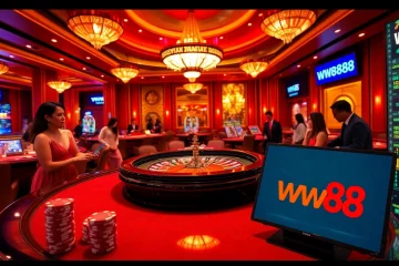 Experience the excitement of ww88 with players enjoying a vibrant casino atmosphere.